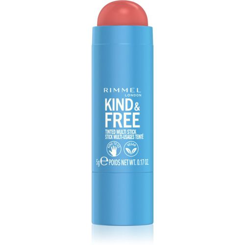 Kind & Free makeup multi-funzione per occhi, labbra e viso colore 001 Caramel Dusk 5 g - Rimmel - Modalova