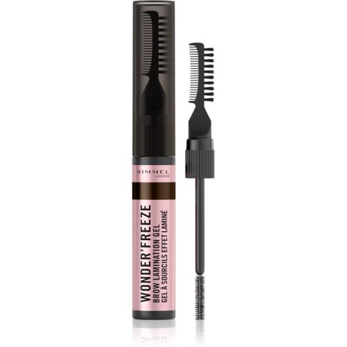 Wonder'Freeze Gel-Mascara für die Augenbrauen Farbton 003 Medium Brown 6 g - Rimmel - Modalova