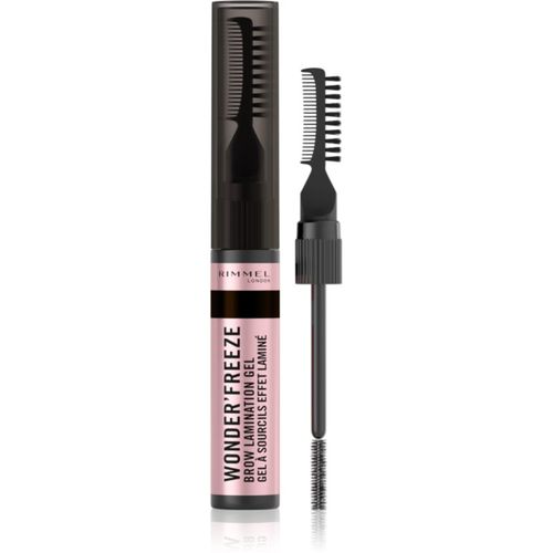 Wonder'Freeze mascara in gel per sopracciglia colore 004 Deep Brown 6 g - Rimmel - Modalova