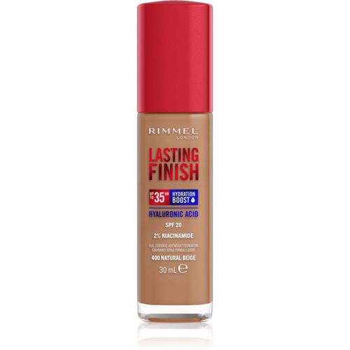 Lasting Finish 35H Hydration Boost Hydratisierendes Make Up SPF 20 Farbton 400 Natural Beige 30 ml - Rimmel - Modalova