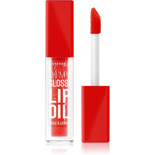 Oh My Gloss! Lip Oil Lippenöl mit feuchtigkeitsspendender Wirkung Farbton 004 Vivid Red 4,5 ml - Rimmel - Modalova