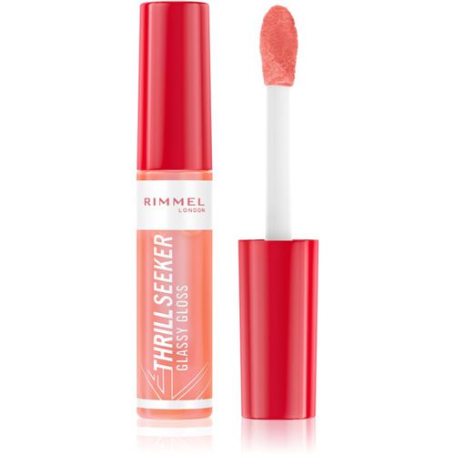 Thrill Seeker Glassy Gloss Lipgloss für mehr Volumen Farbton 250 Peachy Vibes 10 ml - Rimmel - Modalova