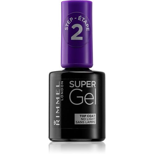 Super Gel Step 2 esmalte de uñas capa superior con brillo 12 ml - Rimmel - Modalova