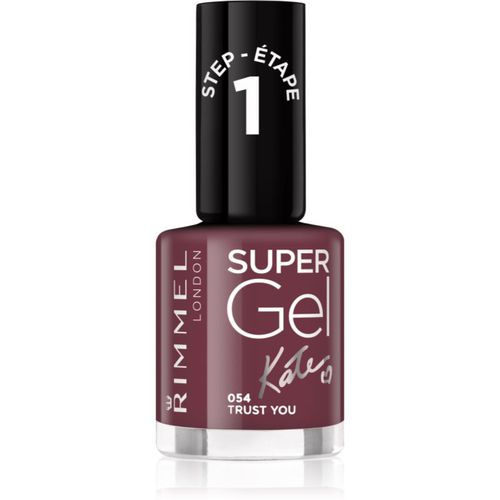 Super Gel By Kate esmalte para uñas en gel sin usar lámpara UV/LED tono 054 Trust You 12 ml - Rimmel - Modalova