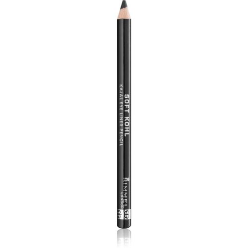 Soft Kohl lápiz de ojos en kajal tono 061 Jet Black 1,2 g - Rimmel - Modalova