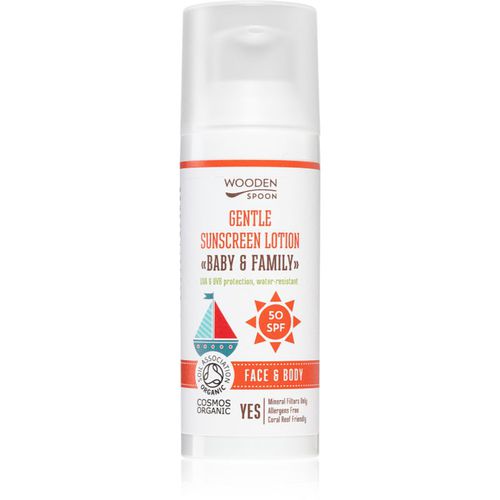 Baby & Family latte abbronzante protettivo per tutta la famiglia SPF 50 50 ml - WoodenSpoon - Modalova