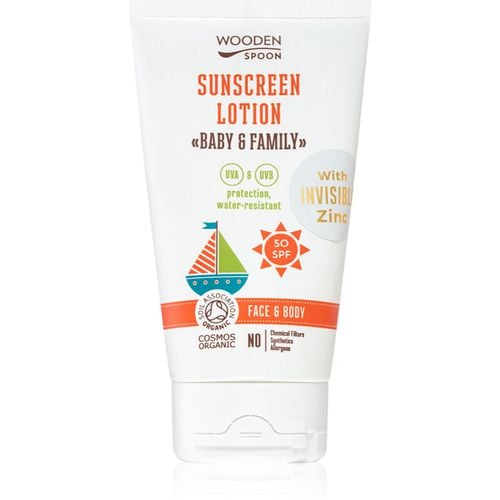 Baby & Family protector solar para toda la familia SPF 50 150 ml - WoodenSpoon - Modalova