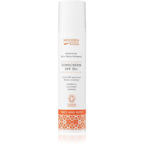 Skin Nourishment latte abbronzante per viso e corpo SPF 35 100 ml - WoodenSpoon - Modalova