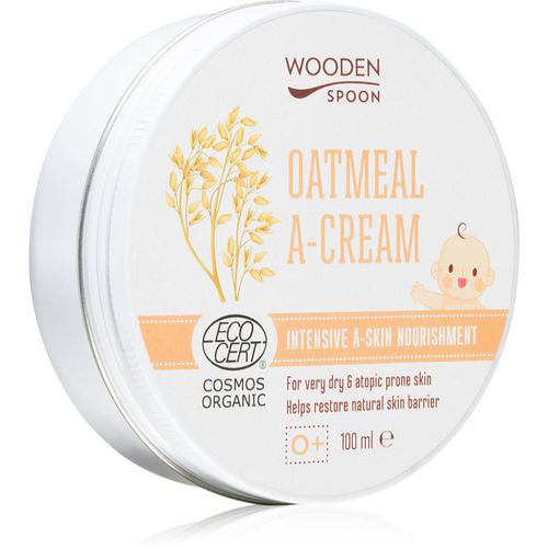 Oatmeal A-Cream crema nutriente lenitiva per pelli secche e atopiche 100 ml - WoodenSpoon - Modalova