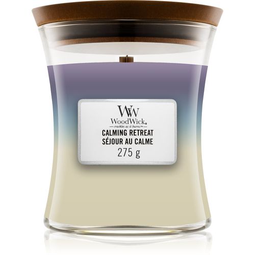 Trilogy Calming Retreat candela profumata con stoppino in legno 275 g - Woodwick - Modalova