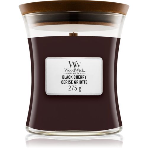 Black Cherry candela profumata con stoppino in legno 275 g - Woodwick - Modalova