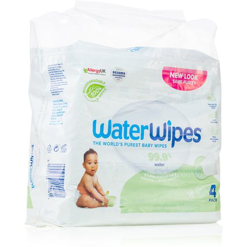 Baby Wipes Soapberry 4 Pack toallitas húmedas suaves para bebés 4x60 ud - Water Wipes - Modalova