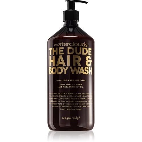 The Dude Hair & Body Wash Duschgel & Shampoo 2 in 1 1000 ml - Waterclouds - Modalova