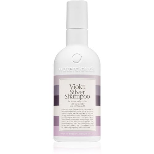 Violet Silver Shampoo champú para neutralizar el tono amarillo 250 ml - Waterclouds - Modalova