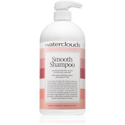 Smooth Shampoo shampoo levigante per capelli ribelli e crespi 1000 ml - Waterclouds - Modalova