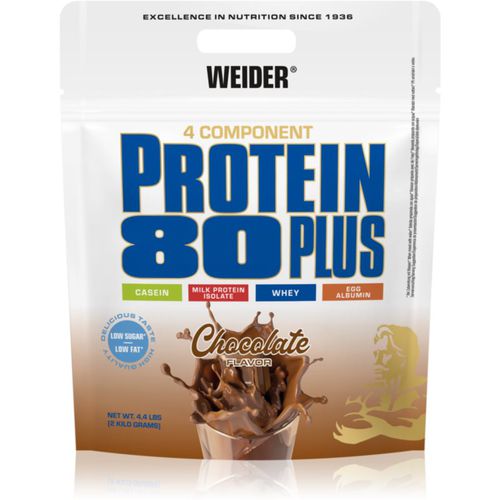 Protein 80 Plus Molkenprotein mit Aminosäuren Geschmack Chocolate 2000 g - Weider - Modalova