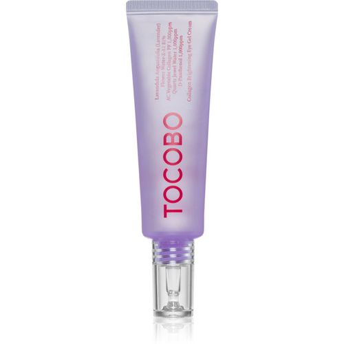 Collagen Brightening Eye Gel Cream Crema de ojos antiarrugas para reducir la hinchazón y las ojeras con lavanda 30 ml - TOCOBO - Modalova