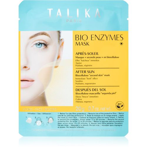 Bio Enzymes Mask After Sun mascarilla facial calmante en forma de hoja after sun 1 ud - Talika - Modalova