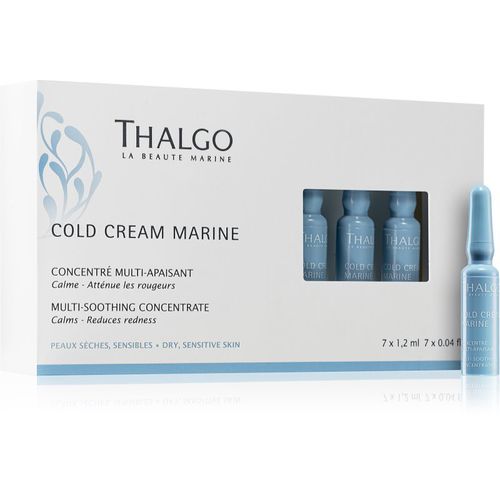 Cold Cream Marine Multi-Sooting Concentrate regenerierendes Konzentrat für empfindliche und irritierte Haut 7x1.2 ml - Thalgo - Modalova