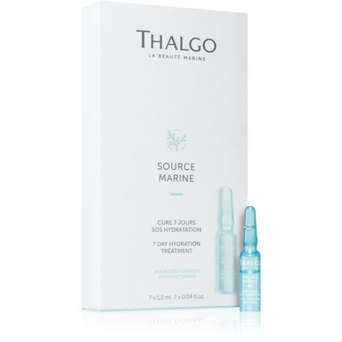 Source Marine 7 Day Hydration Treatment 7-Tage Regenerationskur für intensive Feuchtigkeitspflege der Haut 7x1,2 ml - Thalgo - Modalova