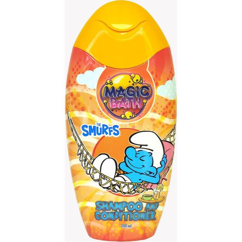 Magic Bath Shampoo & Conditioner champú y acondicionador para niños 200 ml - The Smurfs - Modalova