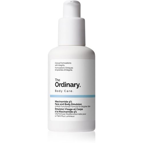 Niacinamide 5% Face & Body Emulsion Emulsión hidratante ligera de manchas profundas para rostro y cuerpo 100 ml - The Ordinary - Modalova