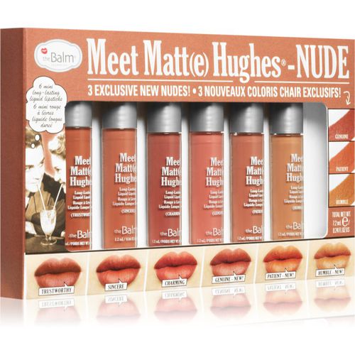 Meet Matt(e) Hughes Mini Kit Vol.8 set di rossetto liquido - theBalm - Modalova