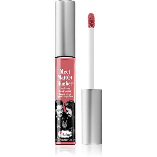 Meet Matt(e) Hughes Long Lasting Liquid Lipstick barra de labios líquida de larga duración tono Genuine 7.4 ml - theBalm - Modalova