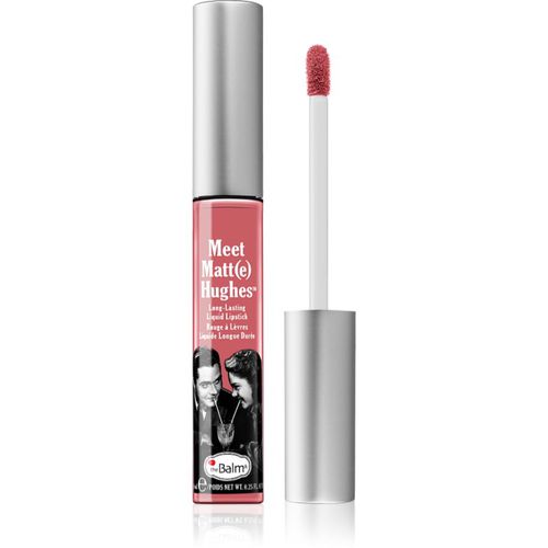 Meet Matt(e) Hughes Long Lasting Liquid Lipstick langanhaltender flüssiger Lippenstift Farbton Genuine 7.4 ml - theBalm - Modalova