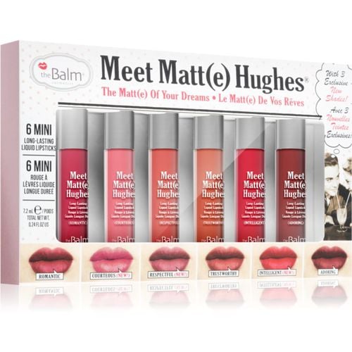 Meet Matt(e) Hughes Vol. 12 set de cuidado labial mate - theBalm - Modalova