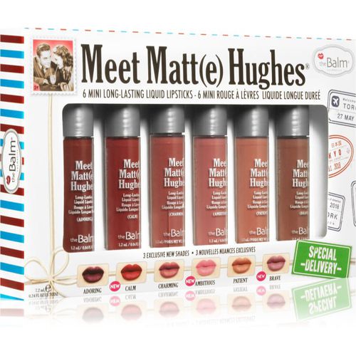 Meet Matt(e) Hughes Mini Kit Special Delivery conjunto de labiales líquidos - theBalm - Modalova