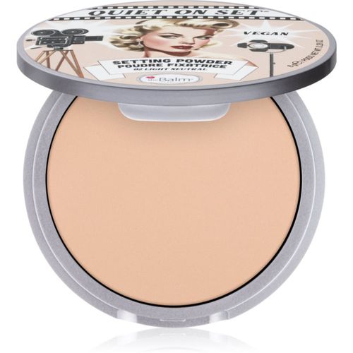 Quiet on Set cipria opacizzante colore 02 Light Neutral 8 g - theBalm - Modalova