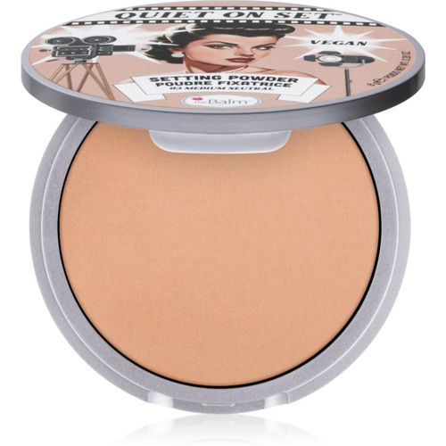 Quiet on Set cipria opacizzante colore 03 Medium Neutral 8 g - theBalm - Modalova