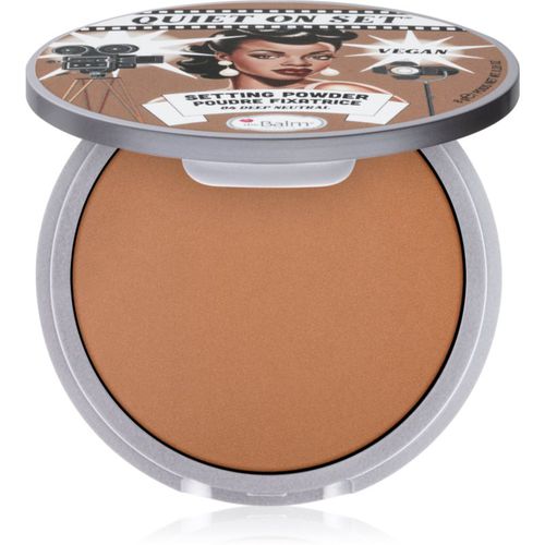 Quiet on Set mattierendes Puder Farbton 04 Deep Neutral 8 g - theBalm - Modalova