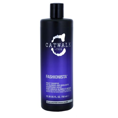 Catwalk Fashionista champú violeta para cabello rubio y con mechas 750 ml - TIGI - Modalova