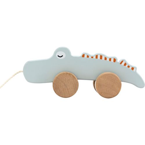 Wooden Crocodile Pull-Along Toy giocattolo in legno 1 pz - Tryco - Modalova