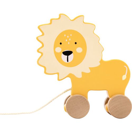 Wooden Lion Pull-Along Toy giocattolo in legno 10m+ 1 pz - Tryco - Modalova