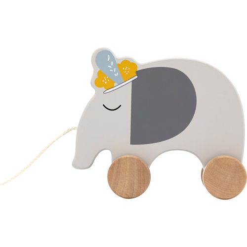 Wooden Elephant Pull-Along Toy giocattolo in legno 10m+ 1 pz - Tryco - Modalova