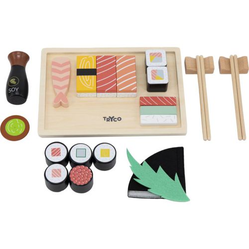 Wooden Sushi Set juguete de madera 18m+ 1 ud - Tryco - Modalova