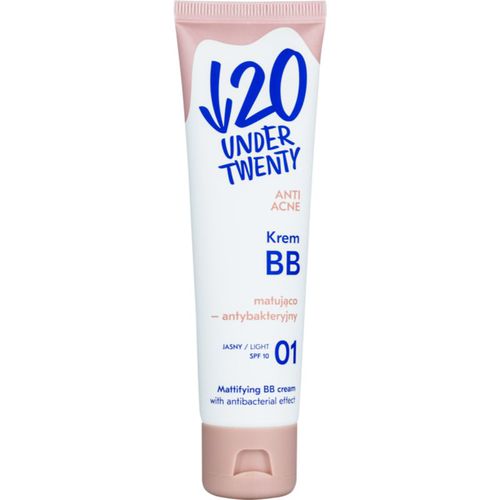 ANTI! ACNE mattierende BB Creme LSF 10 Farbton 01 Light Beige 60 ml - Under Twenty - Modalova