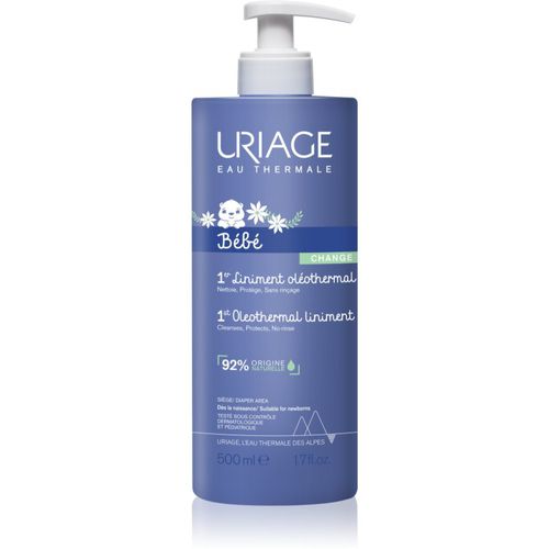 Bébé 1st Oleothermal Liniment crema detergente delicata per bambini zona pannolino 500 ml - Uriage - Modalova