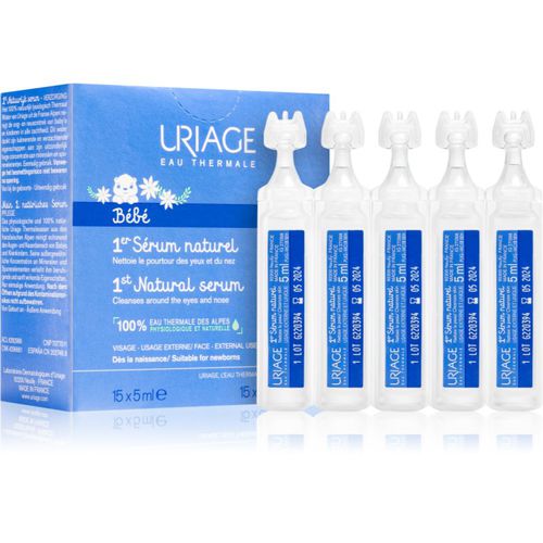 Bébé 1st Natural Serum Serum zum Beruhigen der Augen und Nasenschleimhäute 15x5 ml - Uriage - Modalova