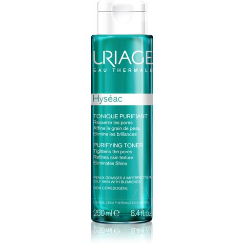 Hyséac Purifying Toner lozione tonica detergente per la riduzione del sebo in eccesso e dei pori dilatati con AHA Acids 250 ml - Uriage - Modalova