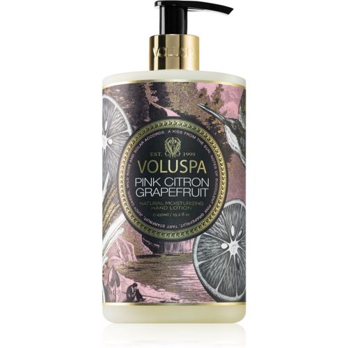 Maison Noir Pink Citron latte idratante mani 450 ml - VOLUSPA - Modalova