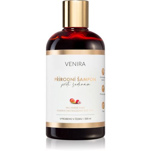 Shampoo for Greying Hair shampoo naturale per capelli castani con profumazione Mango and Lychee 300 ml - Venira - Modalova