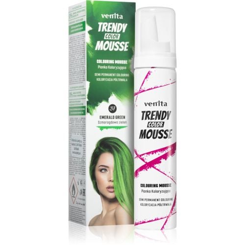 Trendy Color Mousse tinte en espuma sin amoníaco tono No. 37 - Emerald Green 75 ml - Venita - Modalova