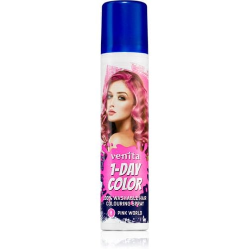 Day Color Color Haarspray für das Haar Farbton No. 8 - Pink World 50 ml - Venita - Modalova