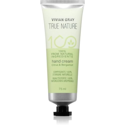 True Nature Citrus & Bergamot feuchtigkeitsspendende Creme für die Hände 75 ml - Vivian Gray - Modalova