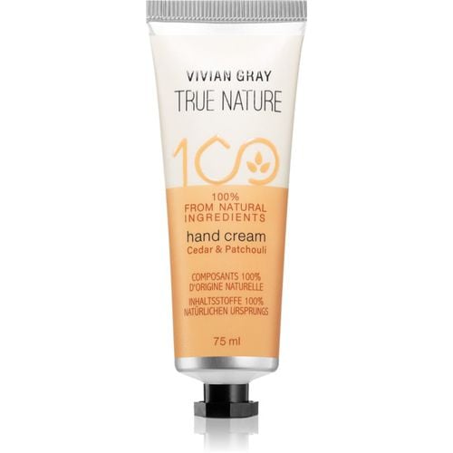 True Nature Cedar & Patchouli feuchtigkeitsspendende Creme für die Hände 75 ml - Vivian Gray - Modalova