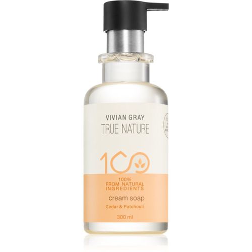 True Nature Cedar & Patchouli nährende Cremeseife 300 ml - Vivian Gray - Modalova